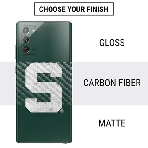 Michigan State University Spartans Away Grey S Galaxy Note20 5G Skin